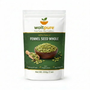Organic Fennel Seeds 200g | High Volatile Oil | Woitpure