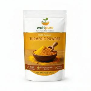 Organic Turmeric Powder 200g | 3%+ Curcumin | Woitpure