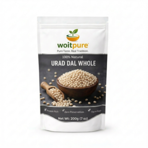 Organic Urad Dal 200g | Unpolished, Idli-Grade | Woitpure